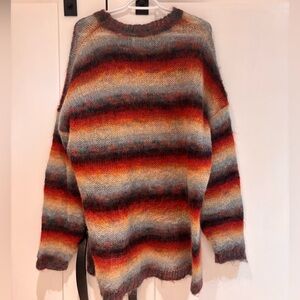 Chloe Vibrant Striped Women's Sweater